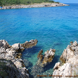 Isola di Veglia (Otok Krk) con Zeus - agosto 2010